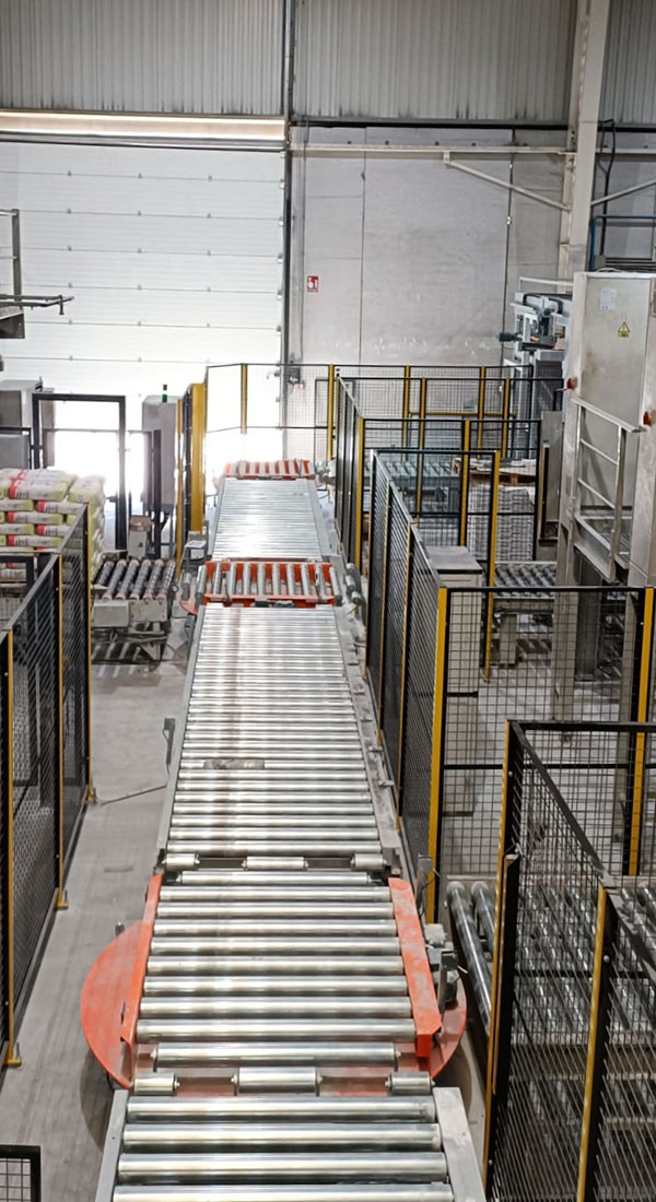 PALLETISERS SYSTEMS FOR MANAGEMENT AND TRANSPORT OF PALLETS